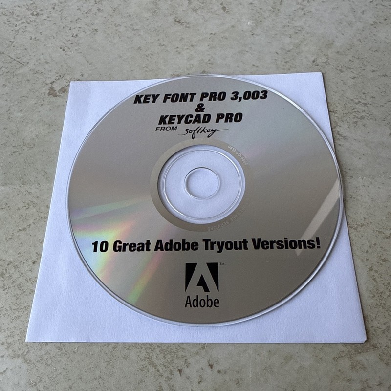 SoftKey Fonts Pro 3003 And Keypad Pro CD Only