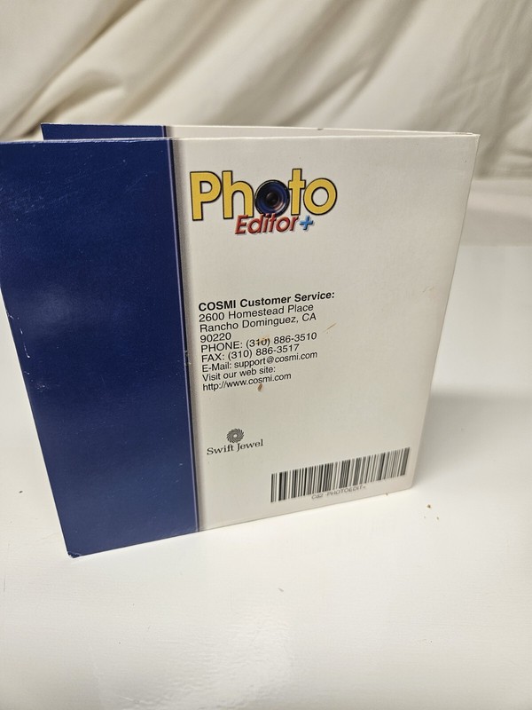 New -Cosmi Photo Editor & 5000 Photo Color PC CD-ROM Swift Windows 95/98/Me/2000 gallery