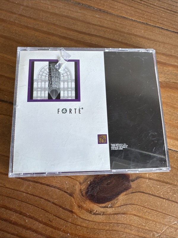 Forté Application Environment Software Inc Cd 1994 1995 Apple Faircom Objectivit gallery