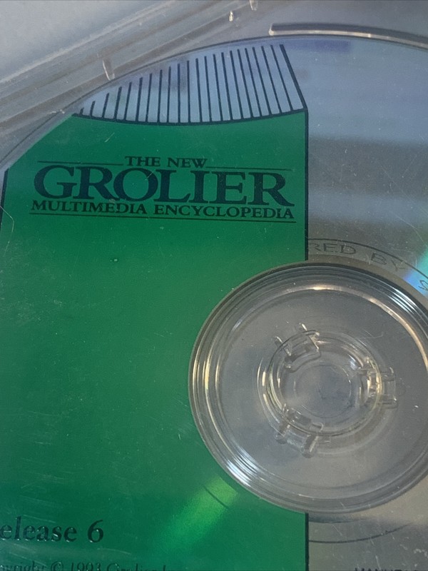 The New Grolier Multimedia Encylopedia Release 6 CDROM for PC gallery