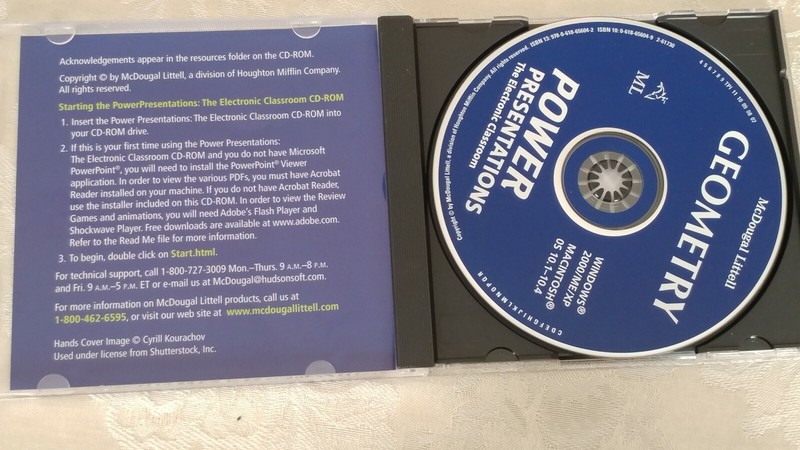 McDougal Littell-Geometry-eEdition DVD-ROM Interactive Student Text gallery