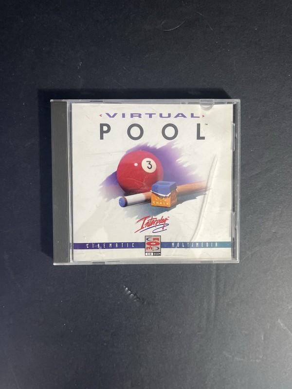 Virtual Pool PC Software – 1995 – Interplay – Case Cracked