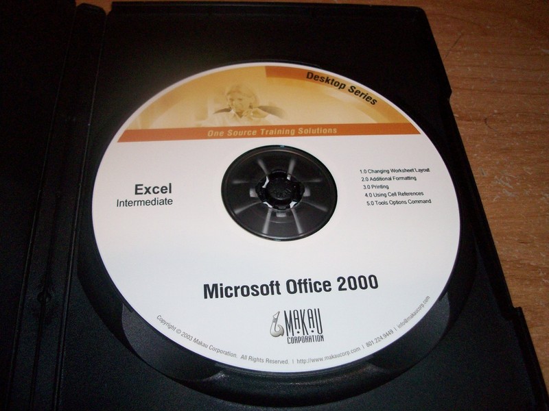 KeyStone Learning System Access & Excel 2000 Training Solutions CD ROM gallery