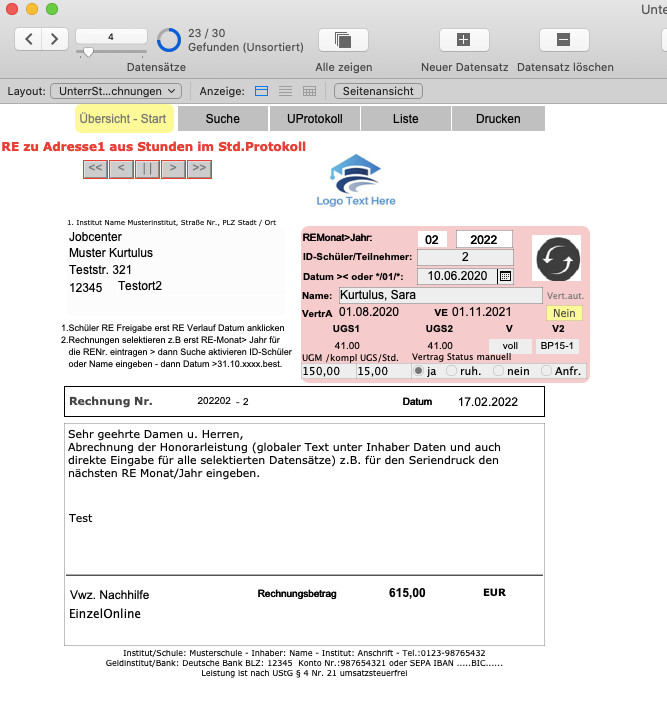 Tutoring Schools Language Schools Office Office Management Software Program gallery