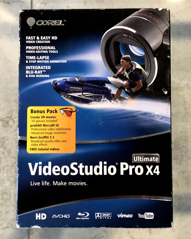 Corel Video Studio Pro X4 Ultimate for Windows XP/Vista/7