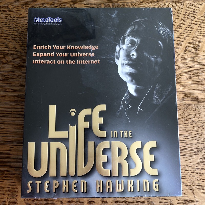 MetaTools Life in the Universe:Stephen Hawking LIF-C10-DE