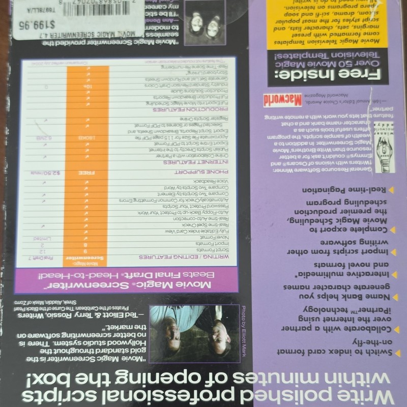Movie Magic Screenwriter CD Word Processing Software for Windows/Mac, English gallery