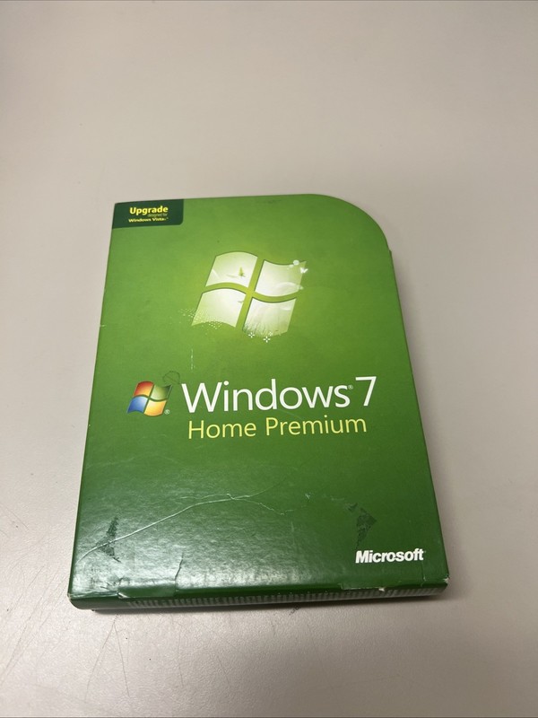 Microsoft Windows 7 Home Premium 32 & 64-bit Standard Software Operating System