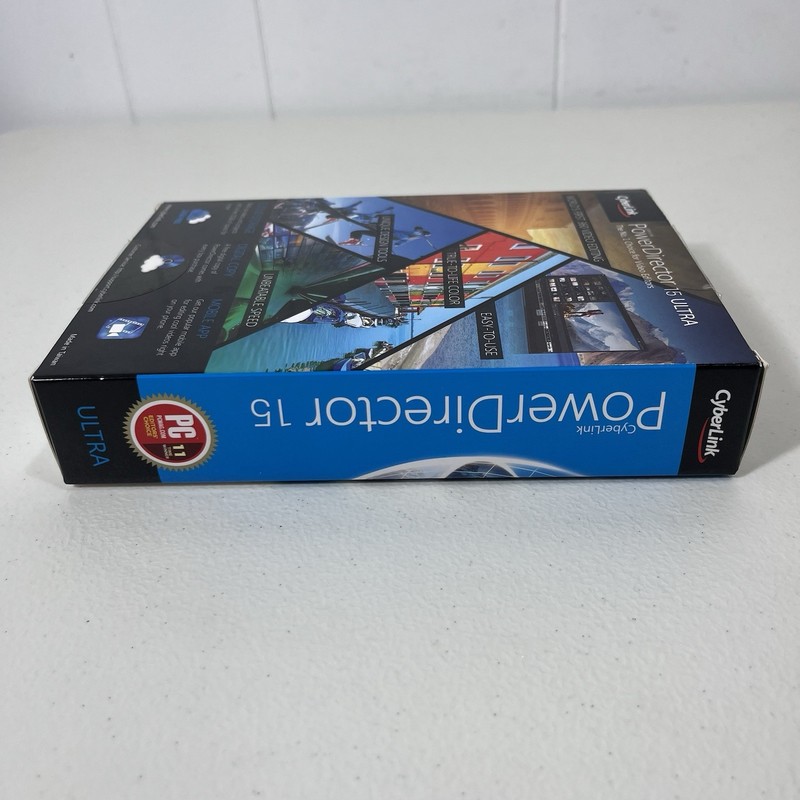 CyberLink PowerDirector Ultra 15 CD Software Complete With Code Ultra HD 4K gallery