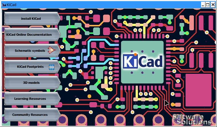 KiCad Electronics Design Automation Suite Schematics PCB Windows/MacOS DVD/USB