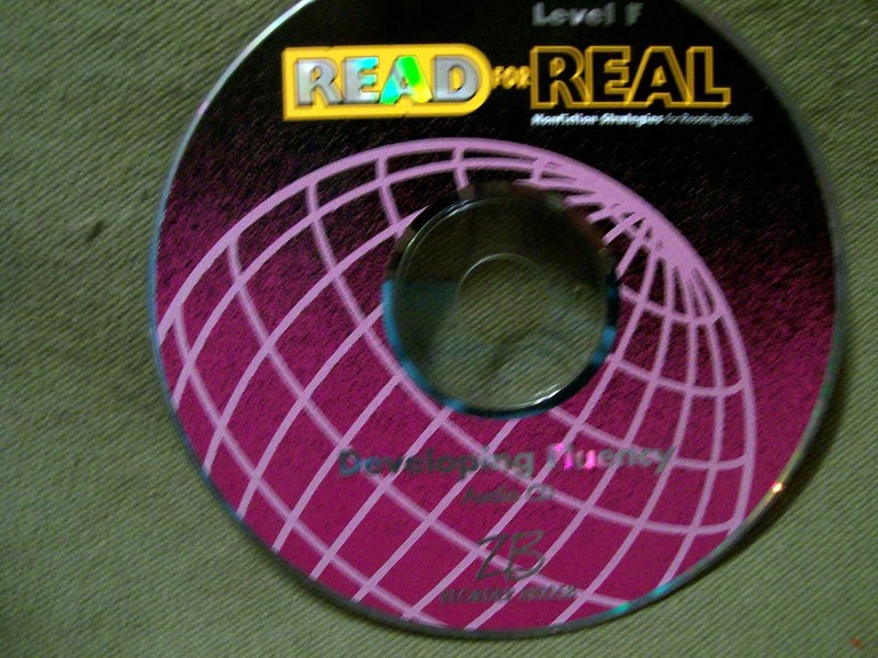 Read for Real Level F Nonfiction Strategies Developing Fluency Audio CD Only