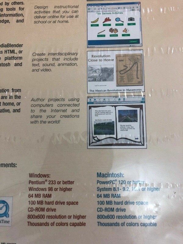 MediaBlender : Multimedia for the Net Generation! (CD-ROM, 2003, New Sealed) gallery