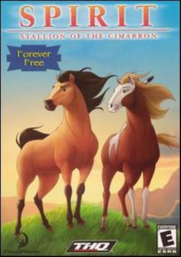 Spirit: Stallion Of The Cimarron Forever Free PC CD movie based horse care game!