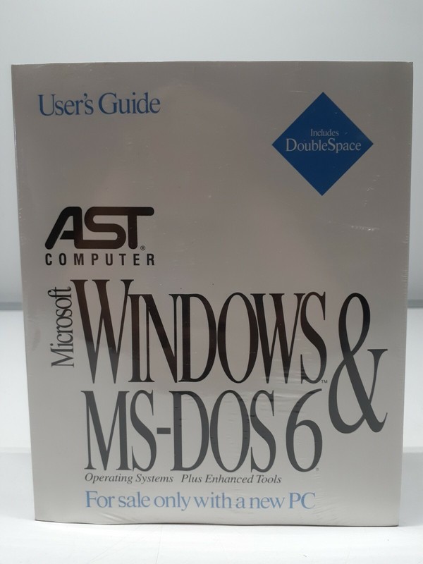 Microsoft MS DOS 6 Operating System Plus Enhanced Tools