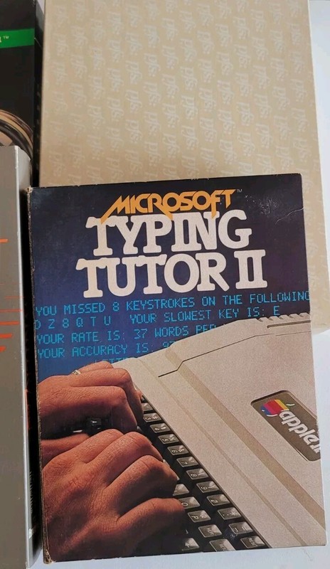 Mystery Master Murder by the Dozen PFS Write Writer Plus Typing Tutor Apple II gallery