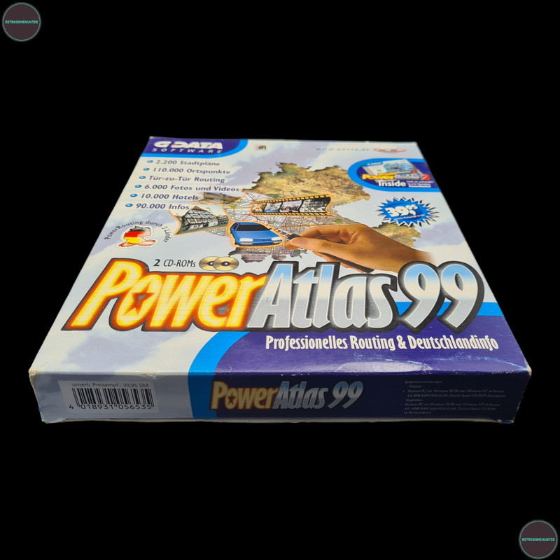 Power Atlas 99 IBM PC Big Box G-Data Software gallery