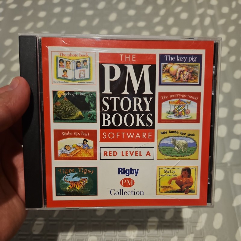 The PM Story Books Software Red Level A Activity Program