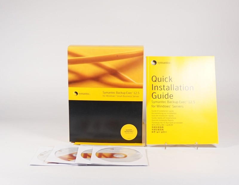 Genuine Symantec Backup Exec 12.5 for Windows Small Business Server CIB