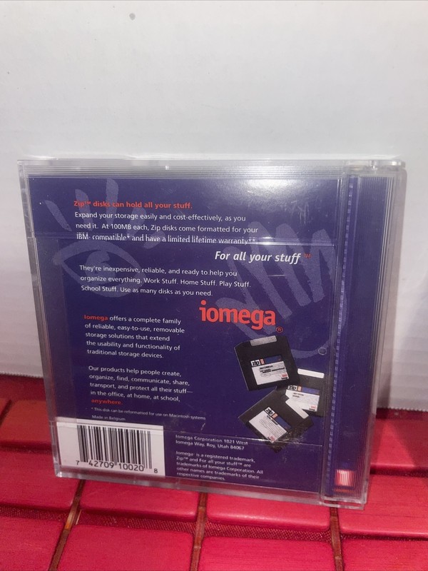 2-Iomega Zip 100MB Disk formatted for IBM-compatibles gallery
