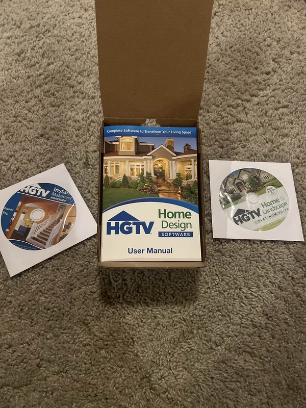 3D HGTV Home & Landscape Platinum Suite PC Software Design Remodel 2 Disc gallery