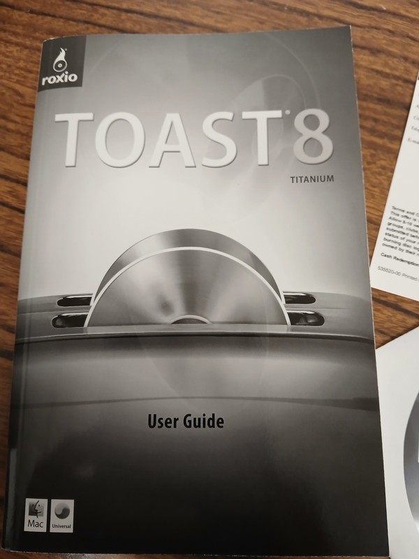 Roxio Toast 8 Titanium for Macintosh 231000 Disc Burning Software NOS gallery