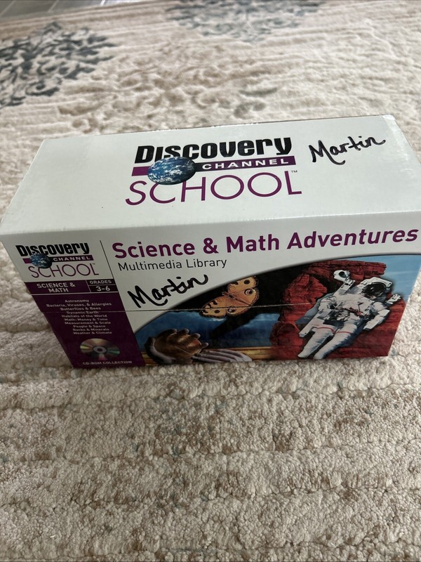 Science & Math School Mutimedia Library 3 – 6 Grades Mac Windows New Sealed