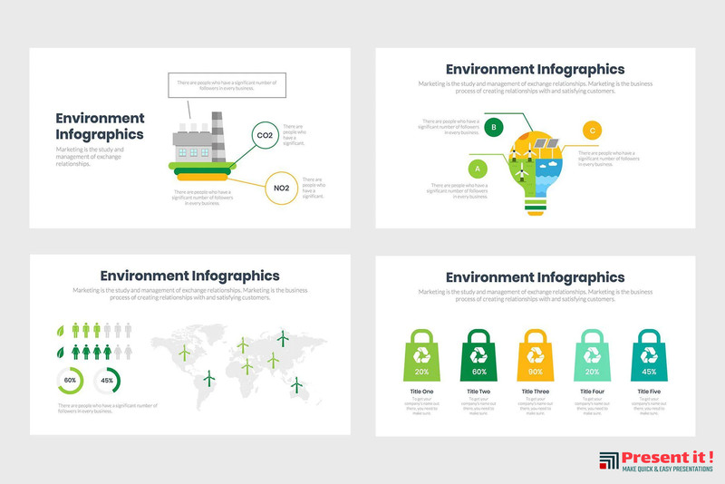 Environment Infographics Template gallery