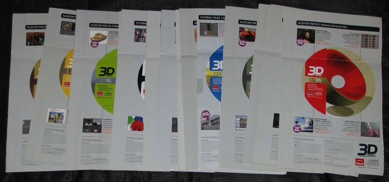 Lot of 64 PCS 3D World Discs Collection Professional Animation Software MadeinEU gallery