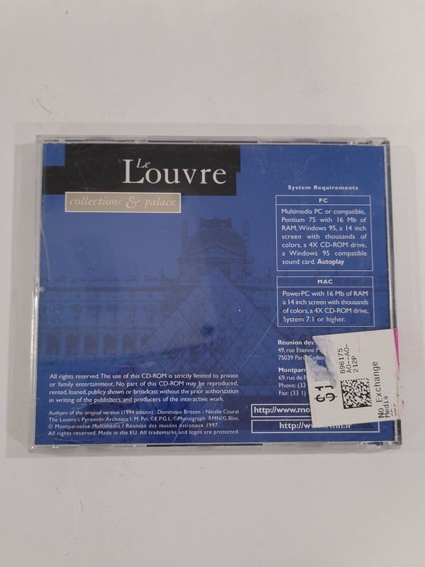 Le Louvre - Collections & Palace PC CD-ROM - Mac or Windows gallery