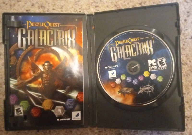 Puzzle Quest Galactrix - PC Game Tested and Working, Complete in Box gallery