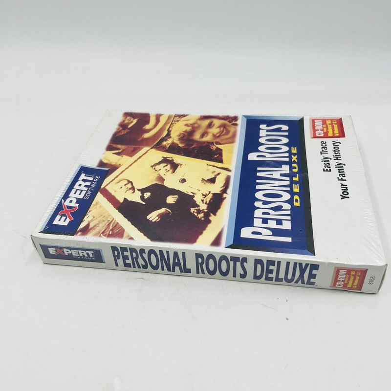 Personal Roots Deluxe Genealogy PC CD-ROM NEW gallery