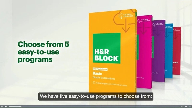 New 2021 H&R Block Tax Software Premium & Business Edition for Win/PC [Key Card] gallery