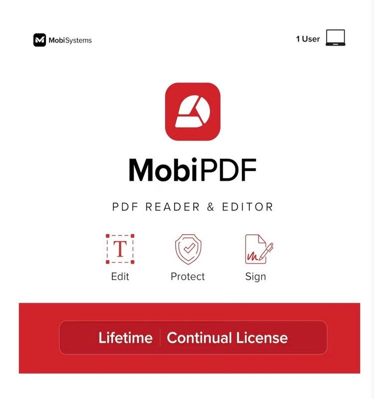 MobiPDF Lifetime – Professional PDF Editor for Windows | Edit, Sign & Convert PD