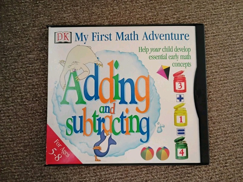  DK My First Math Adventure: Adding and Subtracting CD-ROM Software For Learning