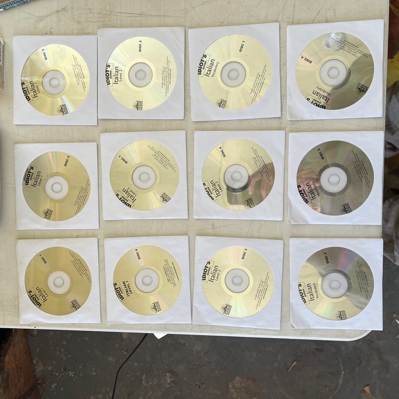 The Complete Idiots Guide to Italian 12 CDs & CD ROM Guideline gallery