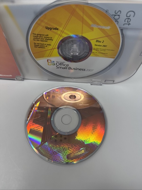 MICROSOFT OFFICE Small Business Edition 2007 UPGRADE w/ Key number gallery