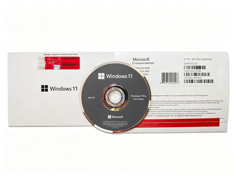 WINDOWS 11 PRO 64 Bit DVD With Product Key Local Seller | Free Shipping