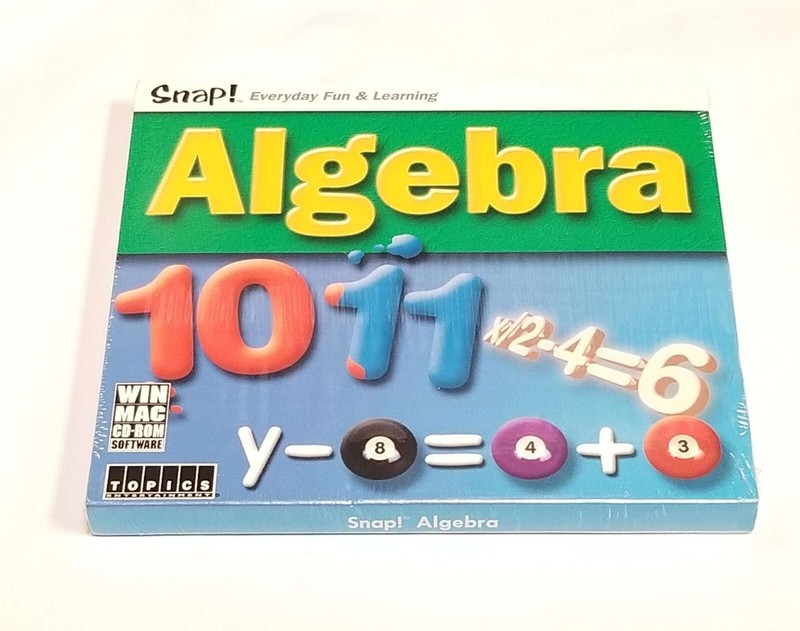 Snap! Algebra Learning Software for Windows PC and MAC NEW **READ LISTING**