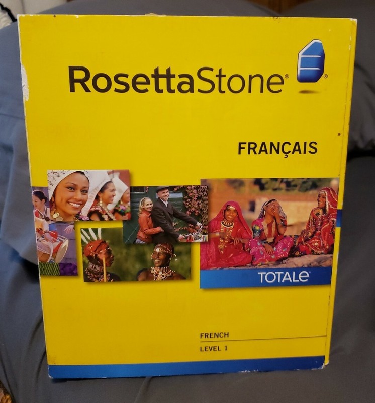 Rosetta Stone French – Level 1 Version 4 Francais – Learn French