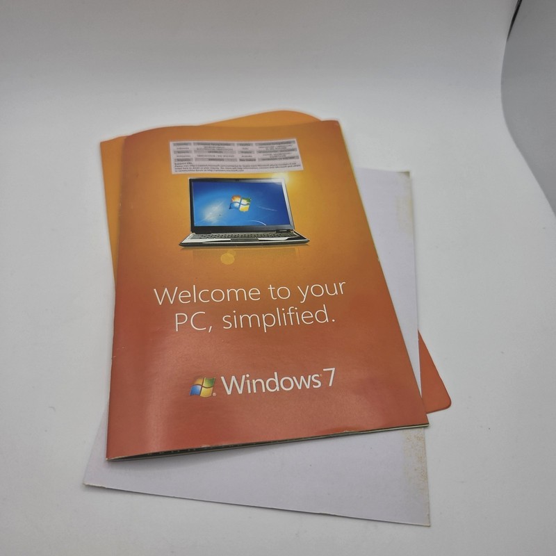 Microsoft Windows 7 Ultimate 32 & 64 Bit DVDs Genuine W/ Key - Case Damage gallery
