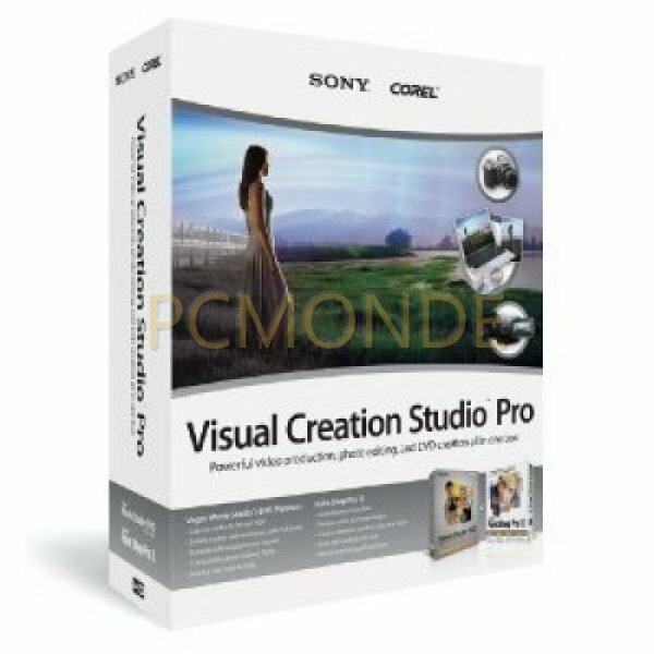 Boxed Corel Sony SVCSP6000 Visual Creation Studio Pro (VCSP1ENGPC)