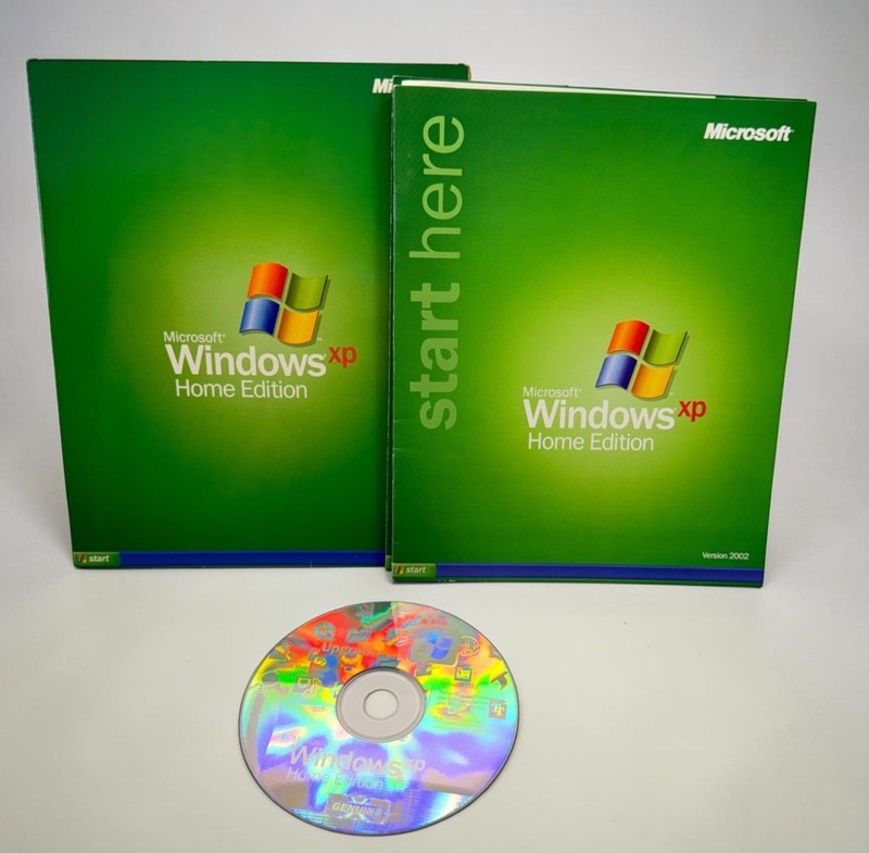 Microsoft Windows XP Home Edition CD Software Version 2002