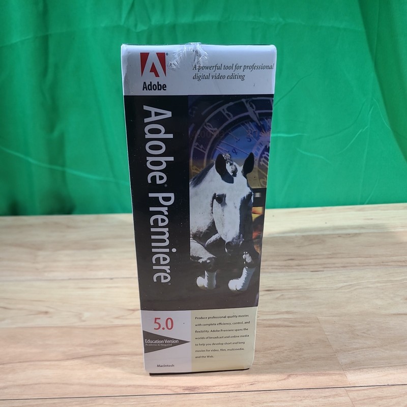 Adobe Premiere 5.0 / 5.1 CD-ROM For Macintosh - NEW SEALED gallery