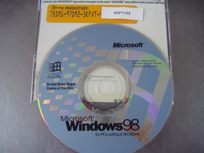 MICROSOFT WINDOWS 98 FULL RETAIL ENGLISH VERSION MS WIN 98 =NEW= gallery