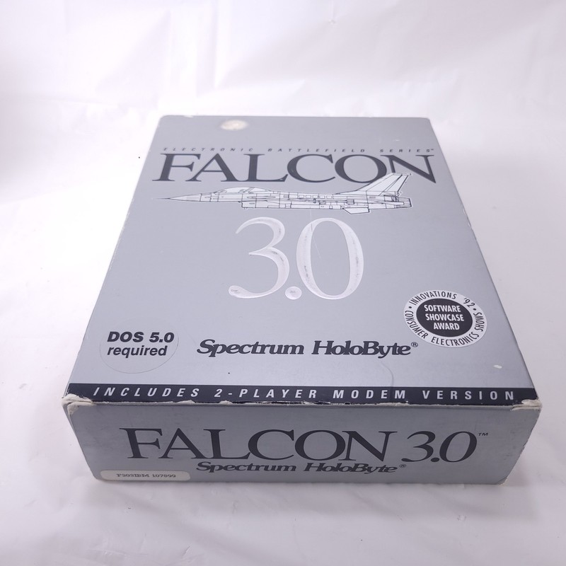 Electronic Battlefield Series: Falcon 3.0 Spectrum HoloByte IBM Flight Manual