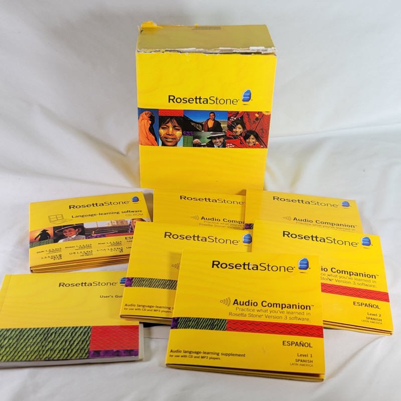 Rosetta Stone Espanol Spanish (Latin America) Complete Program Level 1-5 DVD Set gallery