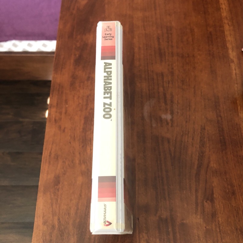 Alphabet Zoo 1983 Commodore 64 Joystick C64 Cartridge Manual Complete CIB gallery