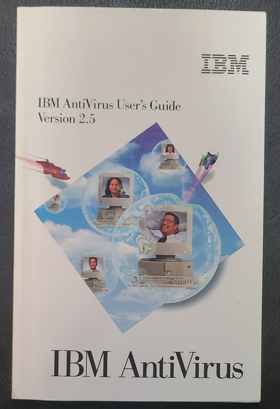 Vintage IBM AntiVirus User’s Guide Manual Version 2.5 1996 DOS Windows 95 OS/2