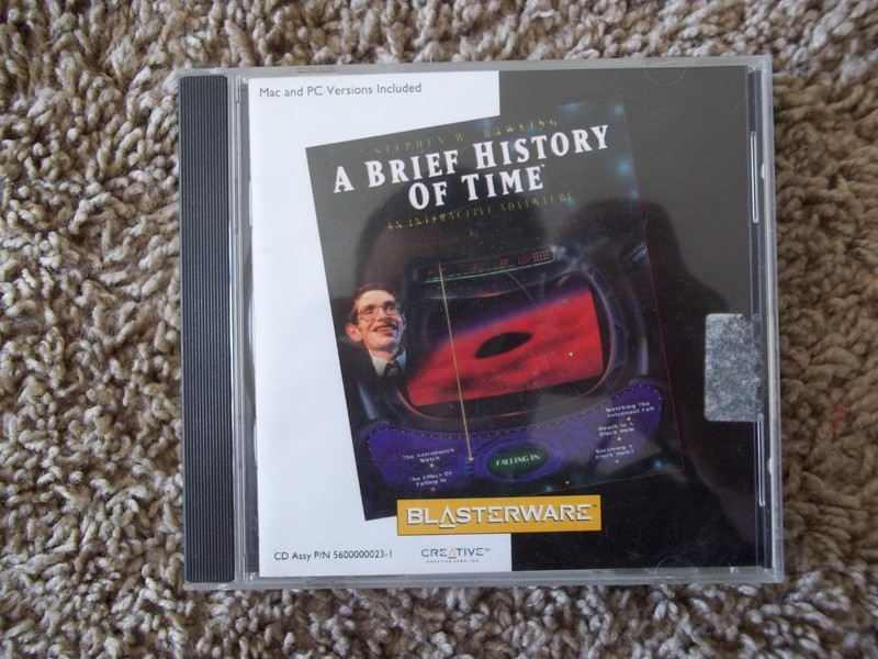 A brief History of Time Stephen W Hawking Interactive Adventure (PC Blasterware)