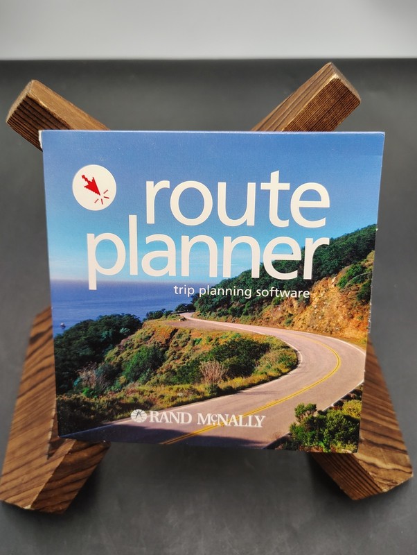 VTG Rand McNally Route Planner Software PC CD ROM 2001 Windows 95 98 2000 READ